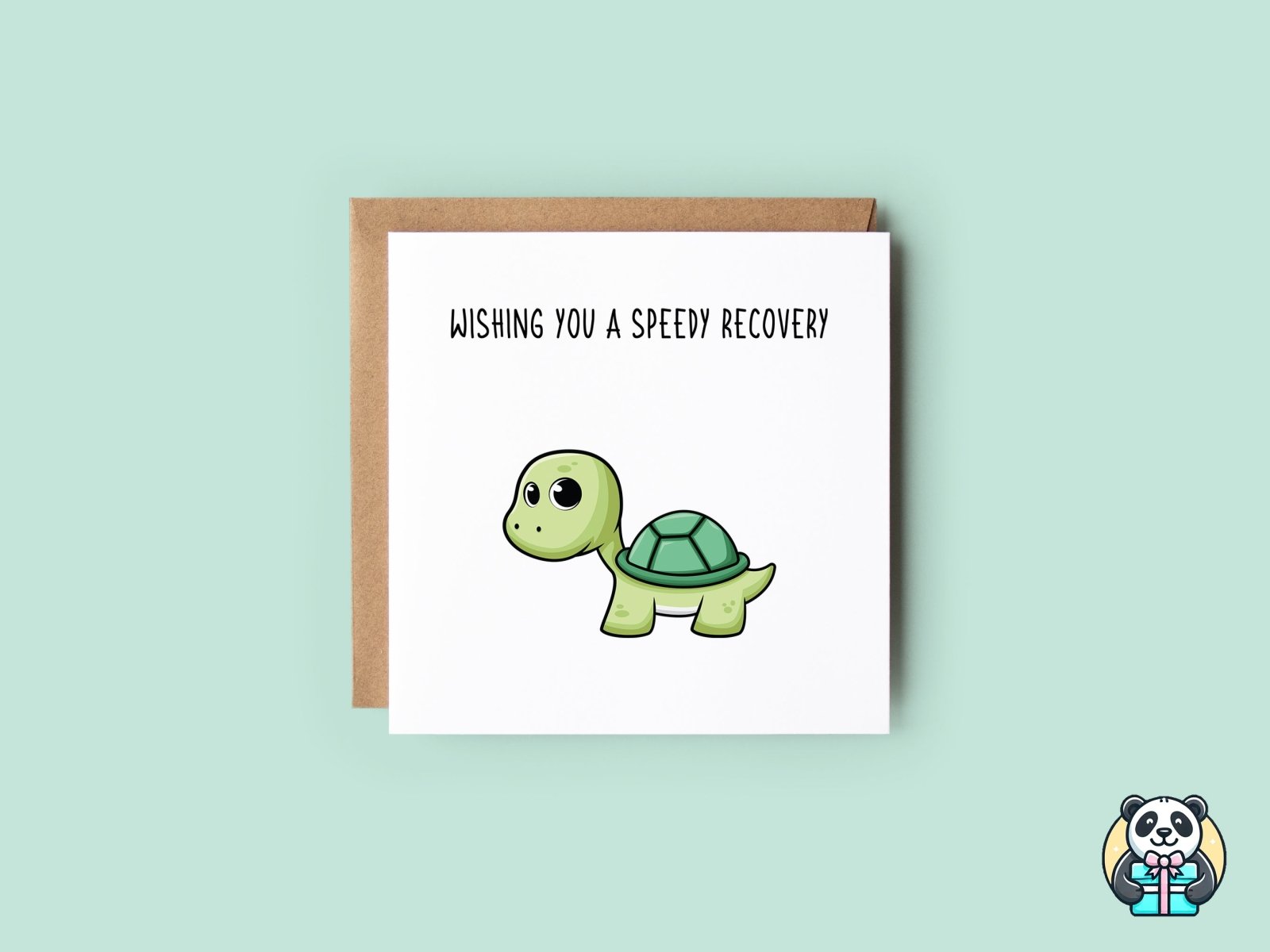Wishing You A Speedy Recovery Greeting Card - The Gifted Panda Main image