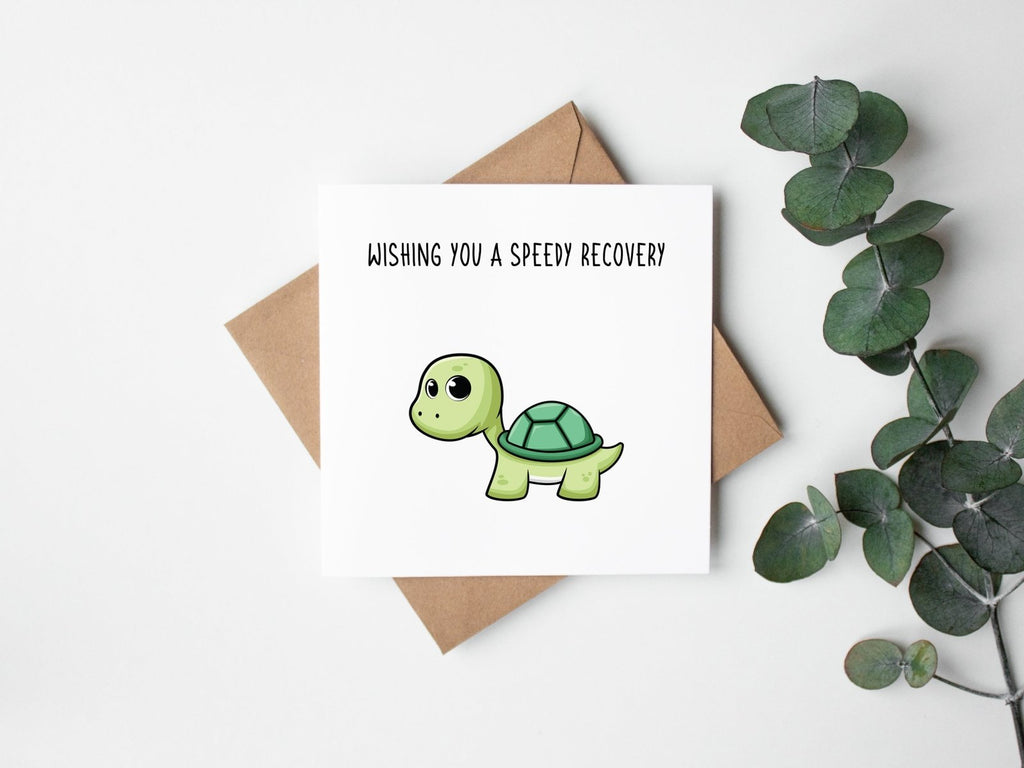 Wishing You A Speedy Recovery Greeting Card - The Gifted Panda
