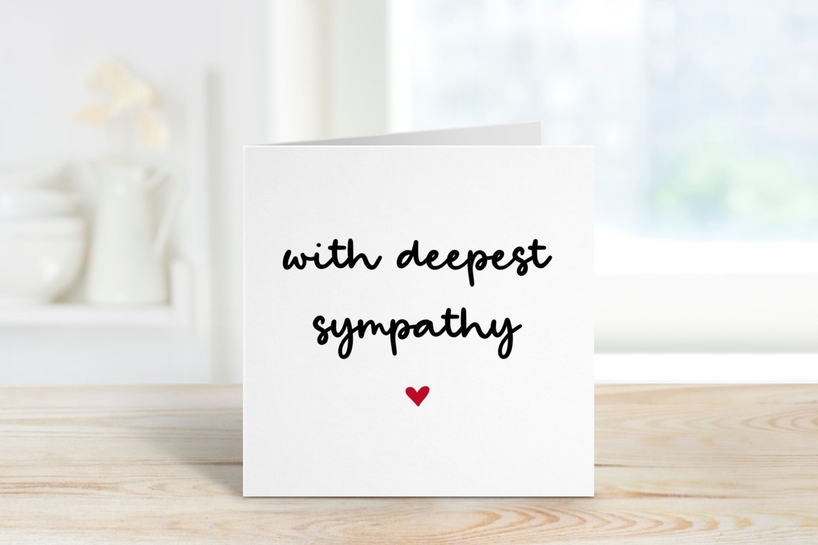 With Deepest Sympathy Card Secondary image