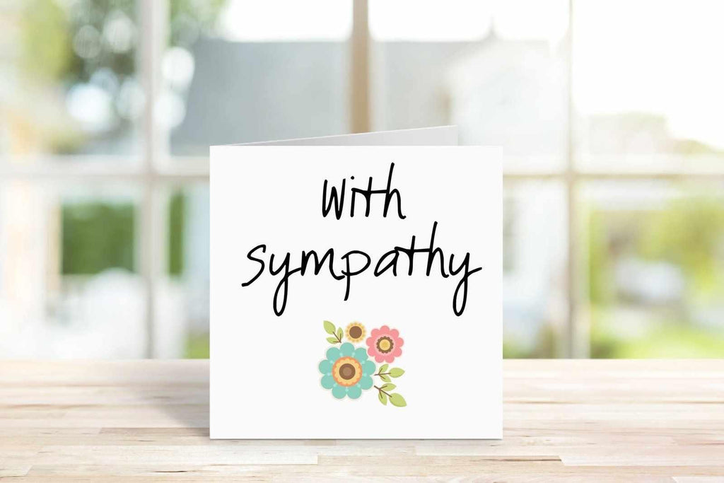 With Sympathy Greeting Card - The Gifted Panda