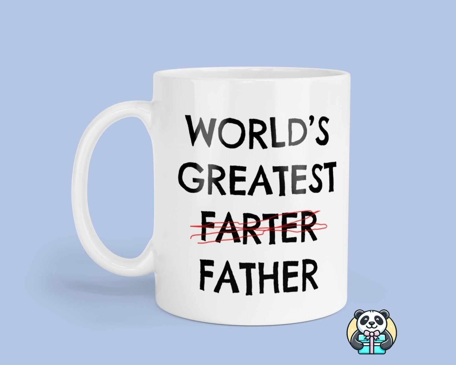 Worlds Greatest Father / Farter Mug - The Gifted Panda Main image