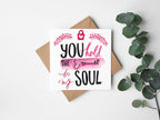 You Hold The Key To My Soul Card - The Gifted Panda