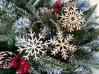 10 Snowflake Christmas Tree Ornaments - The Gifted Panda