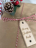4 Insult Reusable Wooden Gift Tags - The Gifted Panda