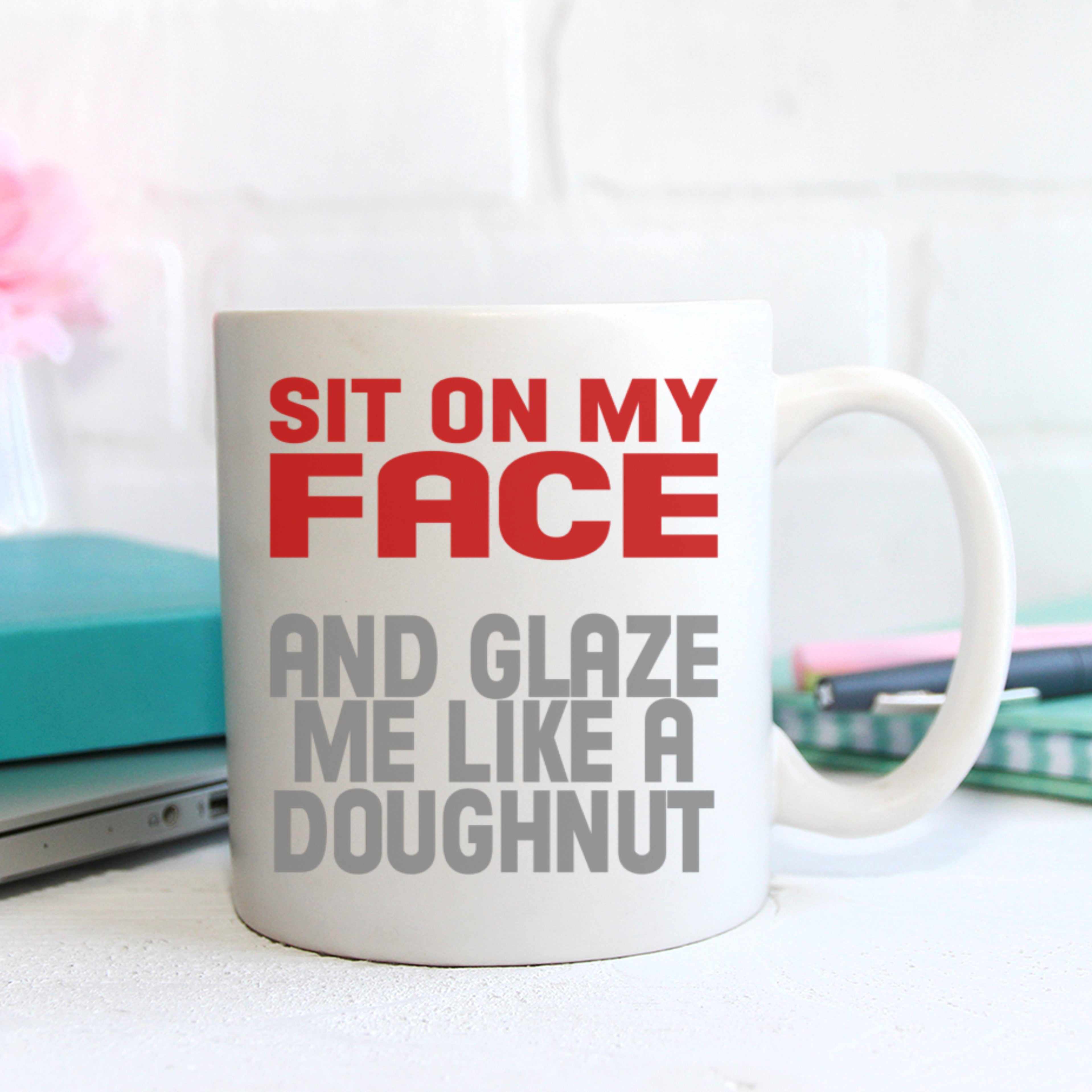 Sit On My Face Novelty Mug Secondary image