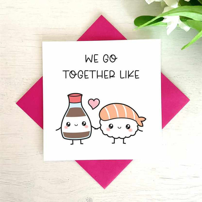 We Go Together Card