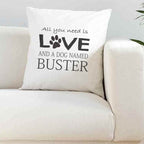 All You Need Is Love Super Soft Cushion Cover - The Gifted Panda