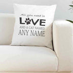 All You Need Is Love Super Soft Cushion Cover - The Gifted Panda