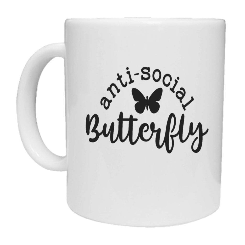 Antisocial Butterfly Mug - The Gifted Panda