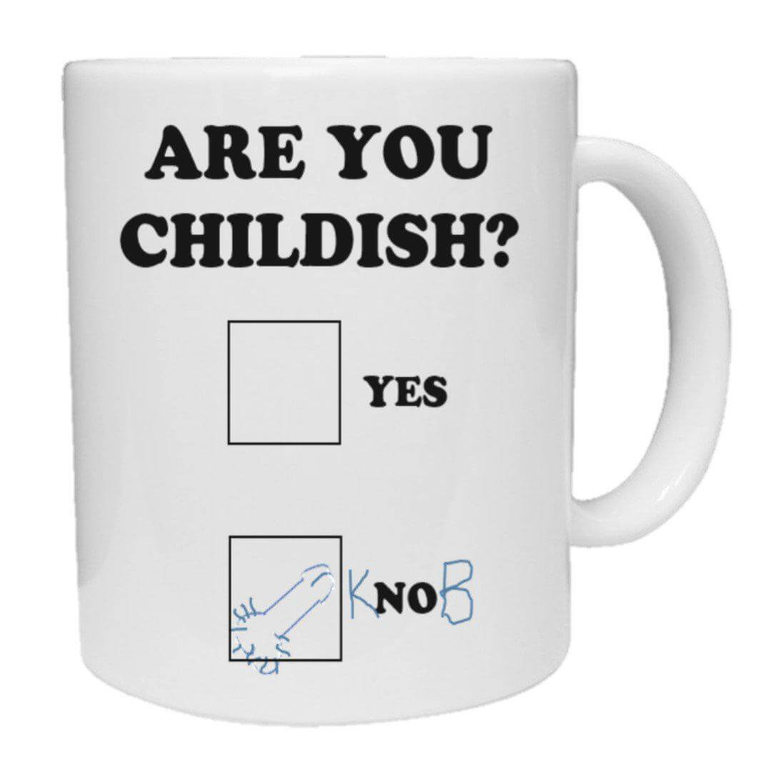 Are You Childish - Mug - The Gifted Panda Main image