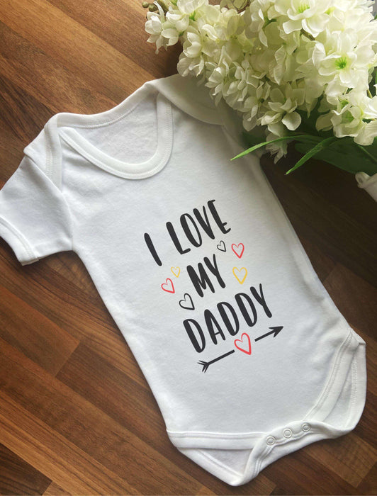 I Love My Daddy Baby Vest