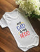 My Dad Is My Hero - Baby Vest Baby Vest The Gifted Panda