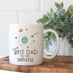 Best Dad In The Universe Mug - The Gifted Panda