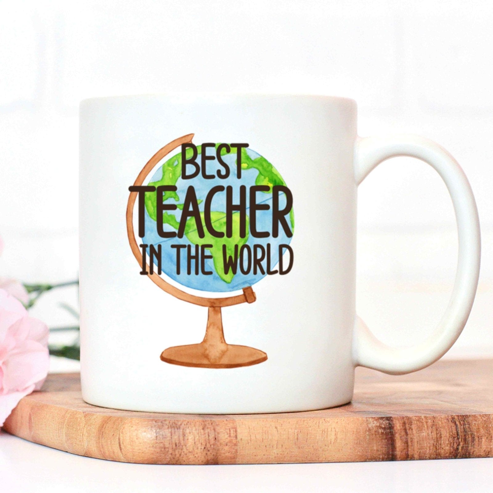 Best Teacher In The World Mug - The Gifted Panda
