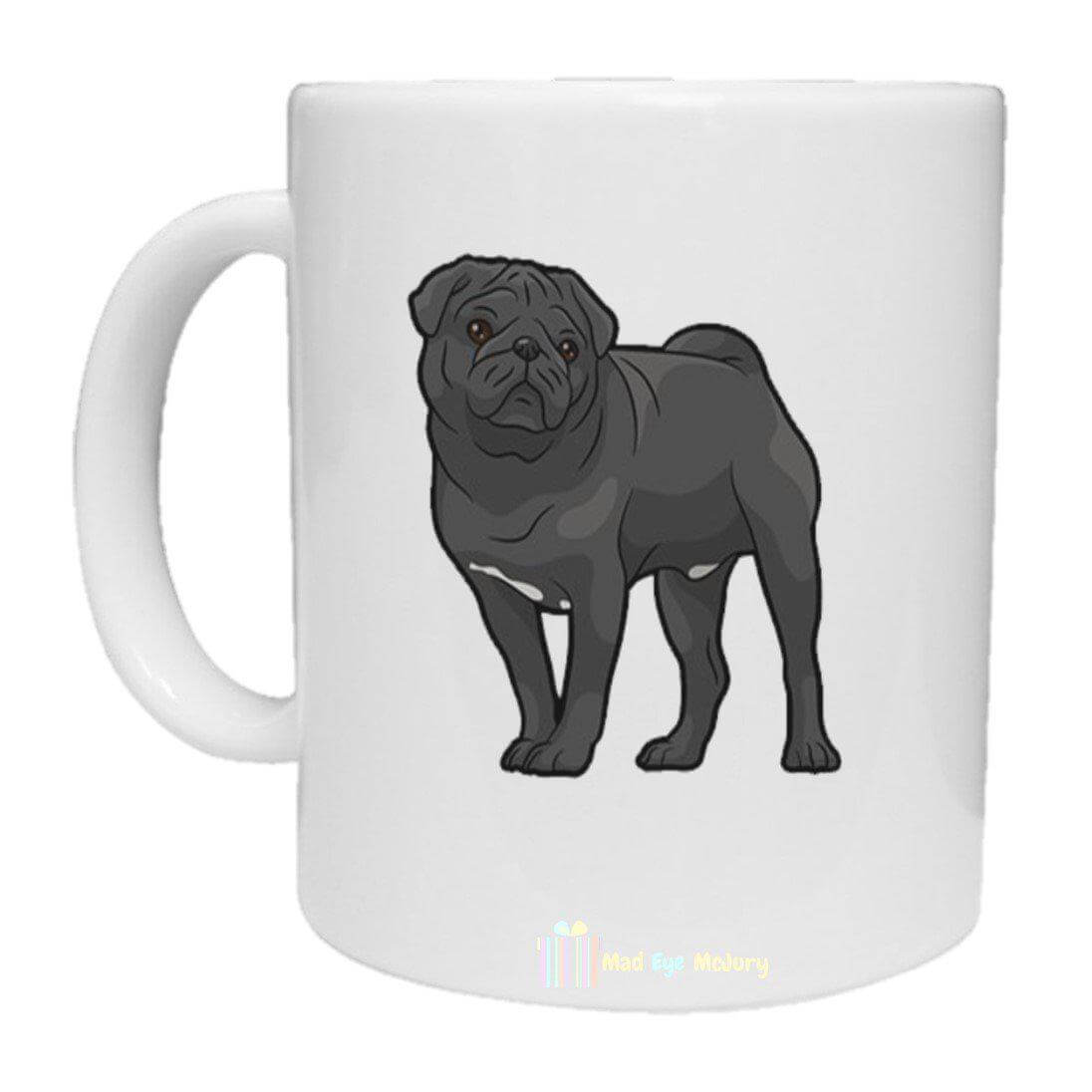 Black Pug Mug - The Gifted Panda