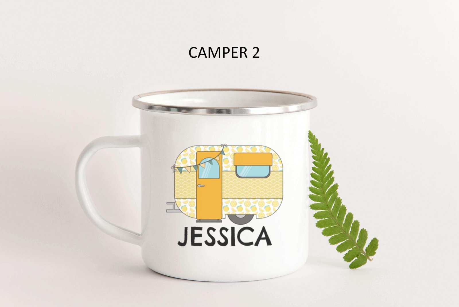 Campervan Enamel Mug Secondary image