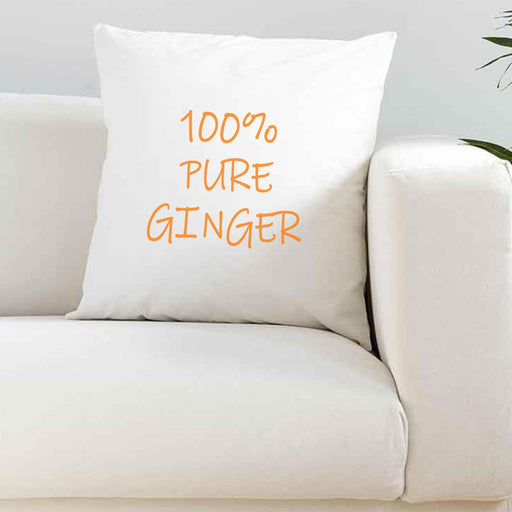 100% Pure Ginger - Silky Cushion
