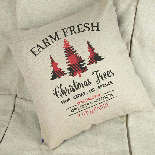 Farm Fresh Traditional Linen Cushion