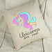 Unicorns Are Real Linen Cushion Cover