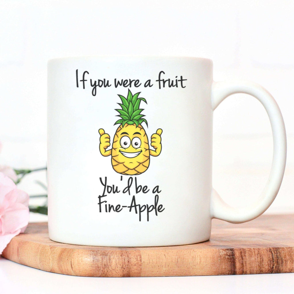 Fine - Apple Mug - The Gifted Panda