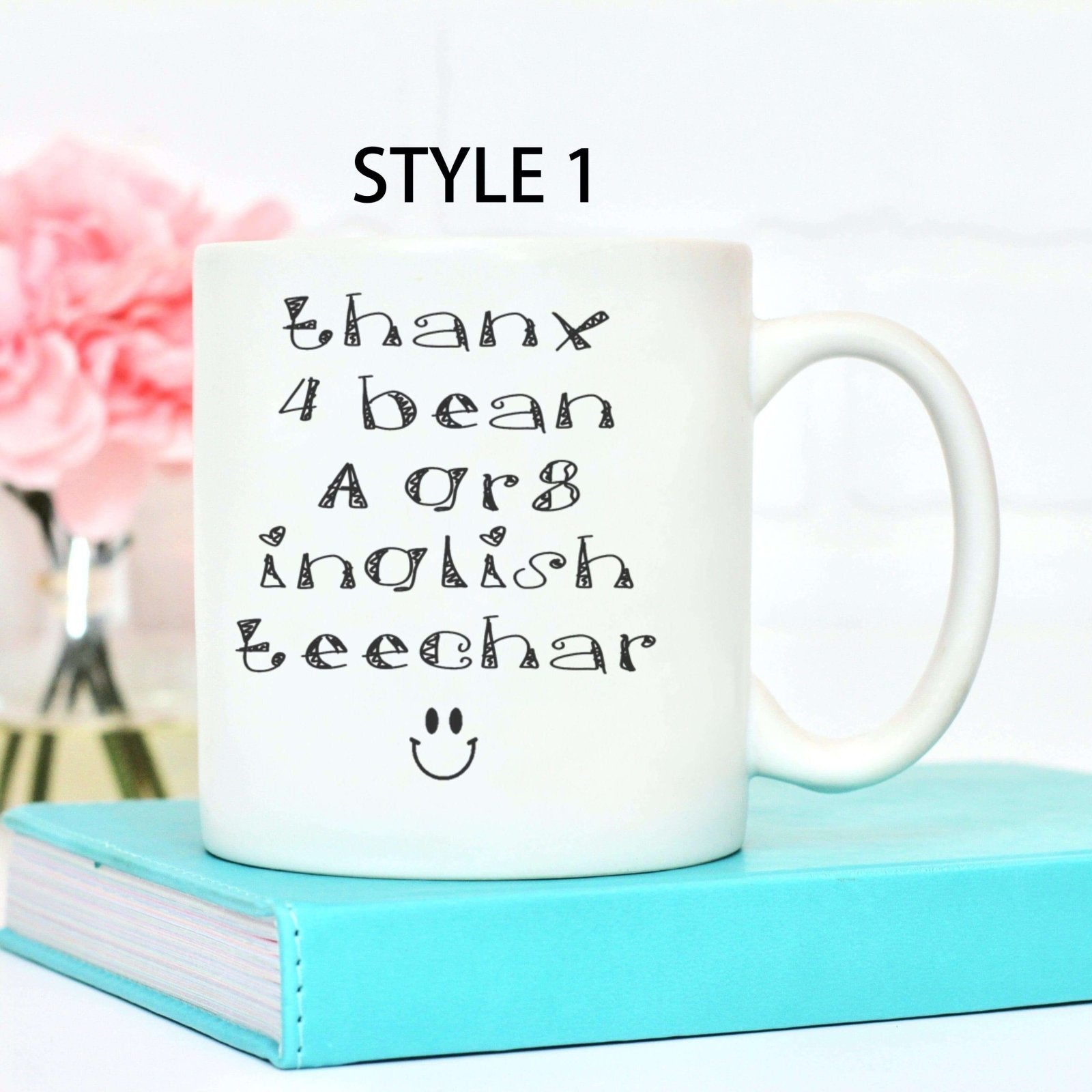 Great English Teacher - Teechar Mug - The Gifted Panda