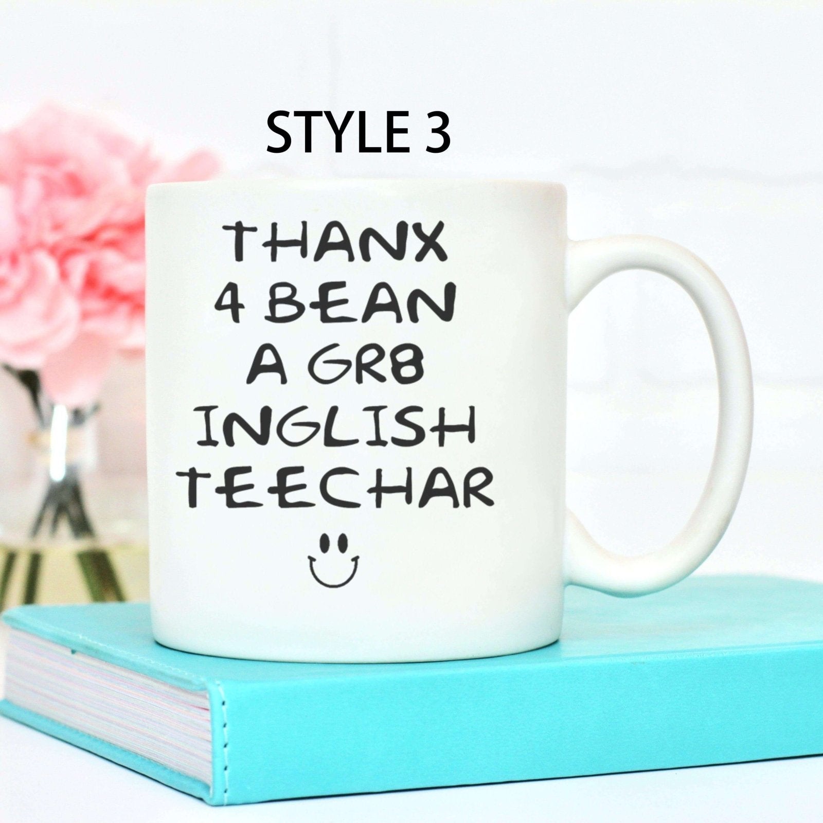 Great English Teacher - Teechar Mug - The Gifted Panda