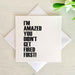 Amazed You Didn't Get Fired First - Leavers Card Greetings Card The Gifted Panda