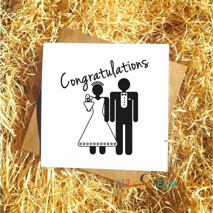 Congratulations - Wedding Greetings Card