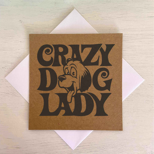 Crazy Dog Lady Card Greetings Card The Gifted Panda