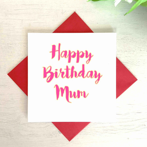 Happy Birthday Mum Card Greetings Card The Gifted Panda