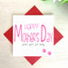 Happy Mother's Day from your fur baby - Card Greetings Card The Gifted Panda