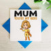 Mum You're My Hero - 8 Designs! Greetings Card Greetings Card The Gifted Panda