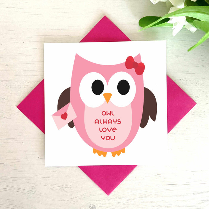Owl Always Love You Greetings Card Greetings Card The Gifted Panda