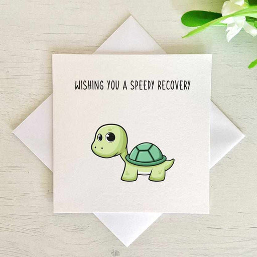 Wishing You A Speedy Recovery Greeting Card Greetings Card The Gifted Panda