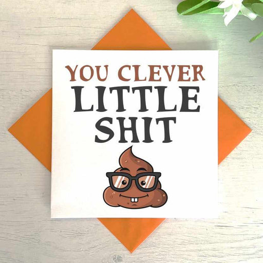 You Clever Little Shit Card Greetings Card The Gifted Panda