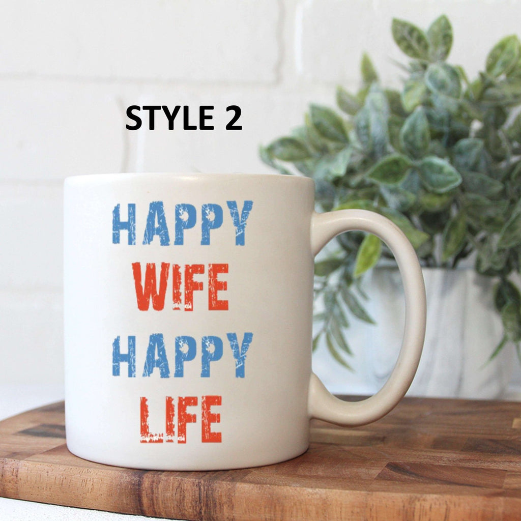 Happy Wife Happy Life 2 Mug - The Gifted Panda