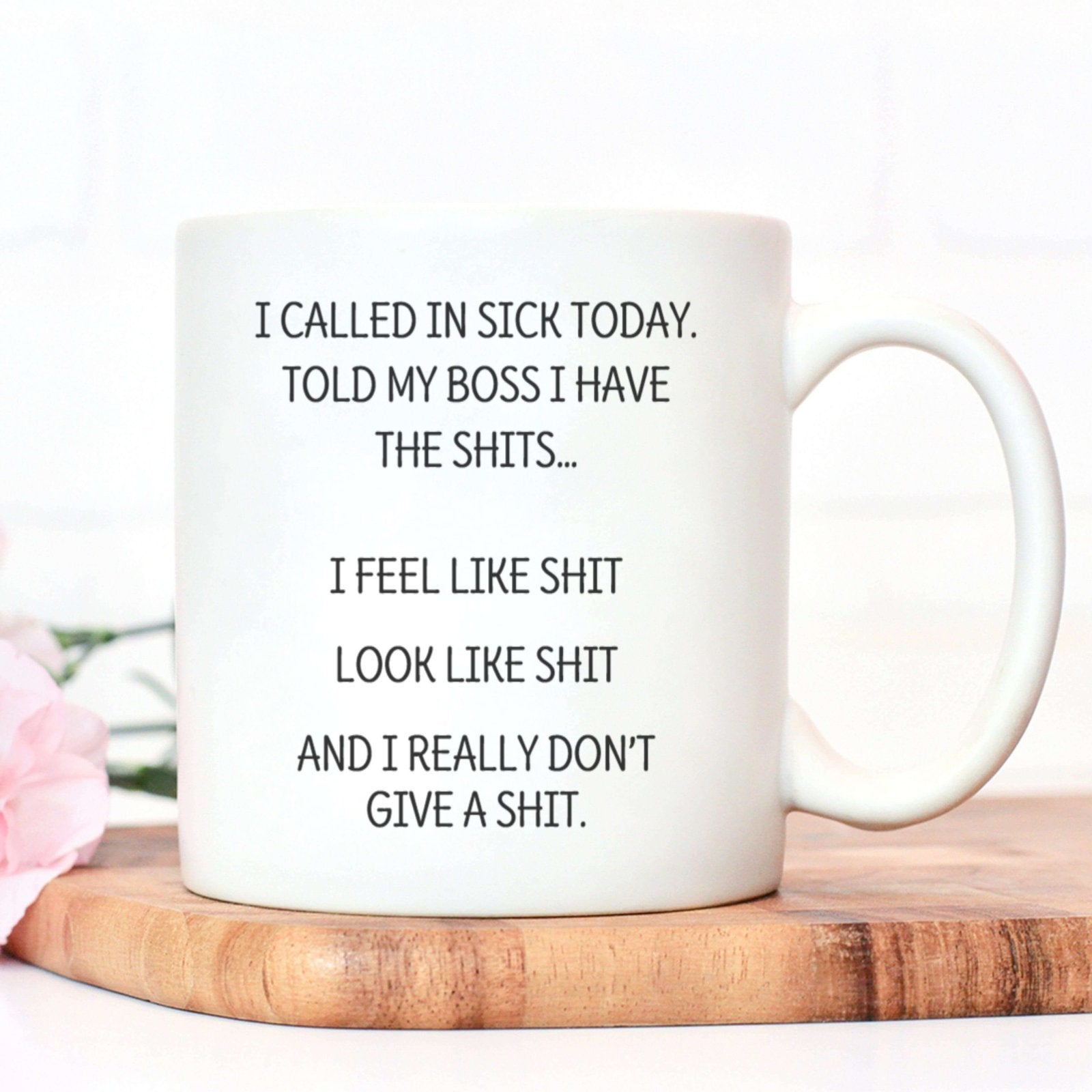 I Called In Sick Today Novelty Mug - The Gifted Panda