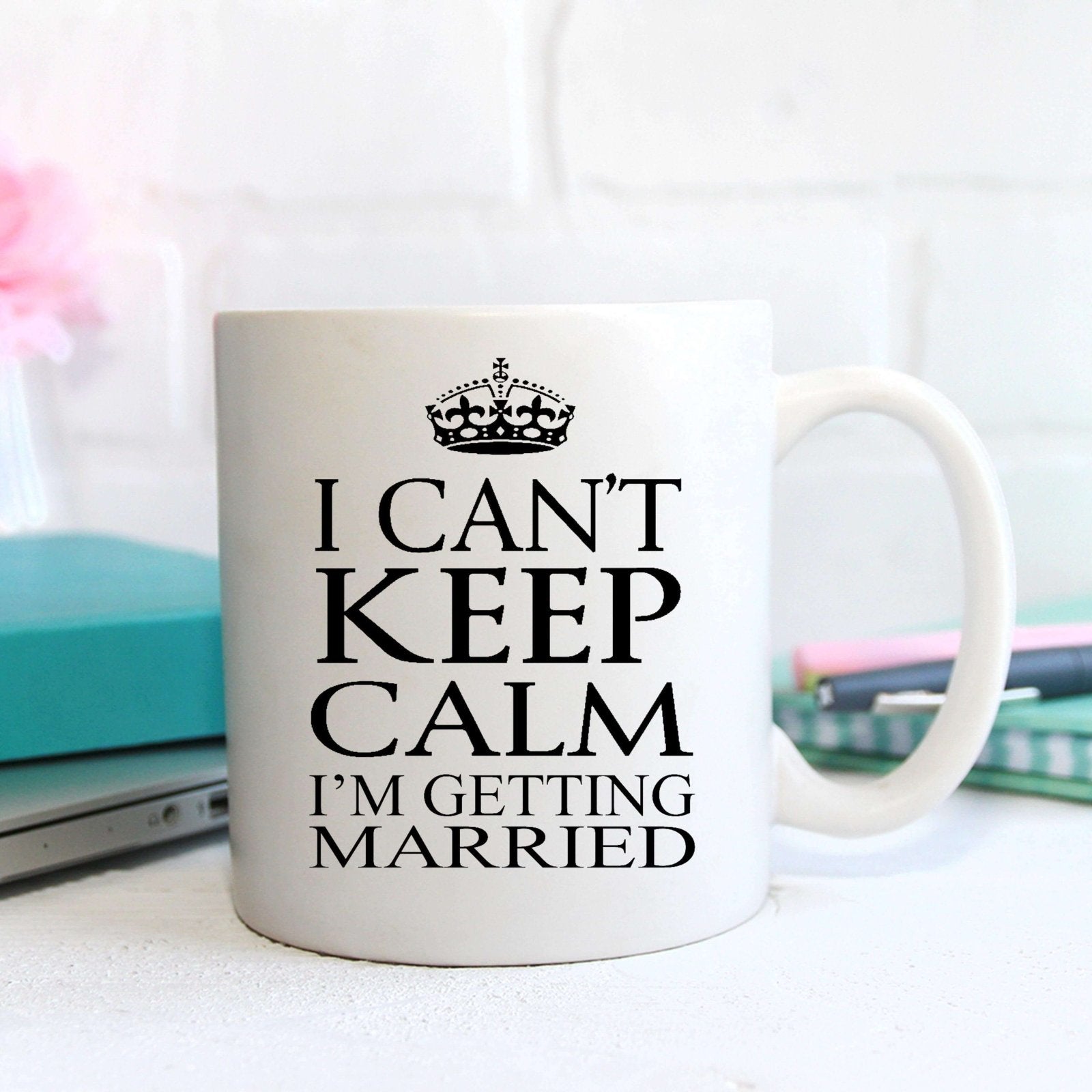 I Can't Keep Calm - Married Mug - The Gifted Panda