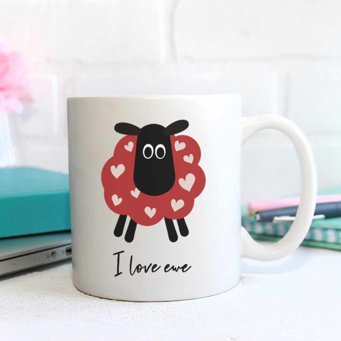 I Love Ewe Mug - The Gifted Panda