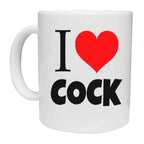 I Love ...... Mug - Rude Edition - The Gifted Panda