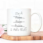 I Make Stuff Mug - The Gifted Panda