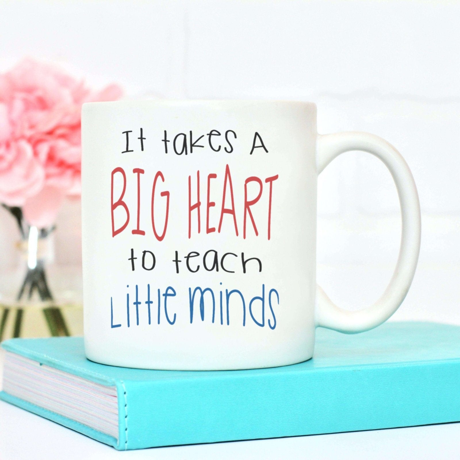 It Takes A Big Heart To Teach Little Minds Mug - The Gifted Panda Main image