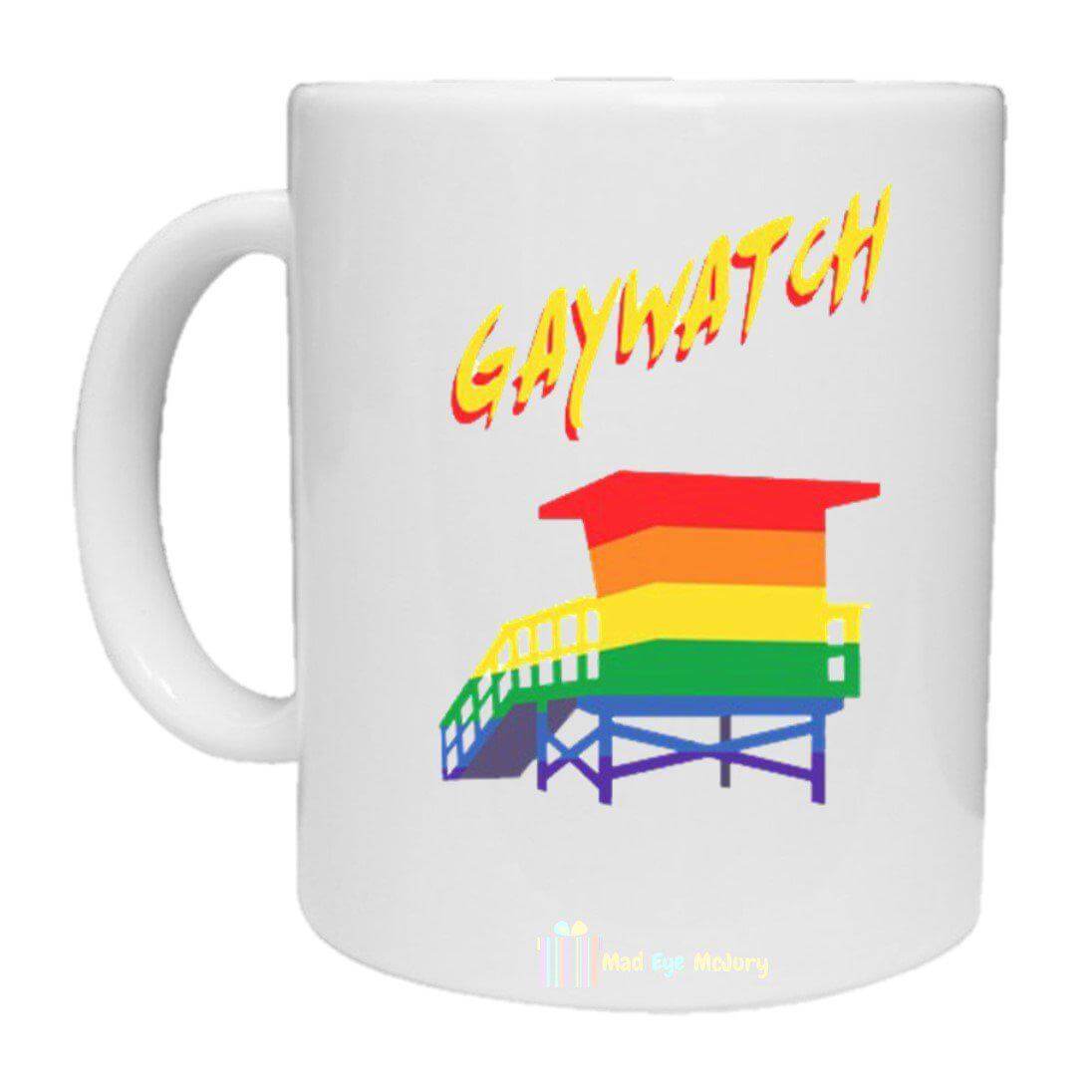 LGBT Gaywatch Mug - The Gifted Panda