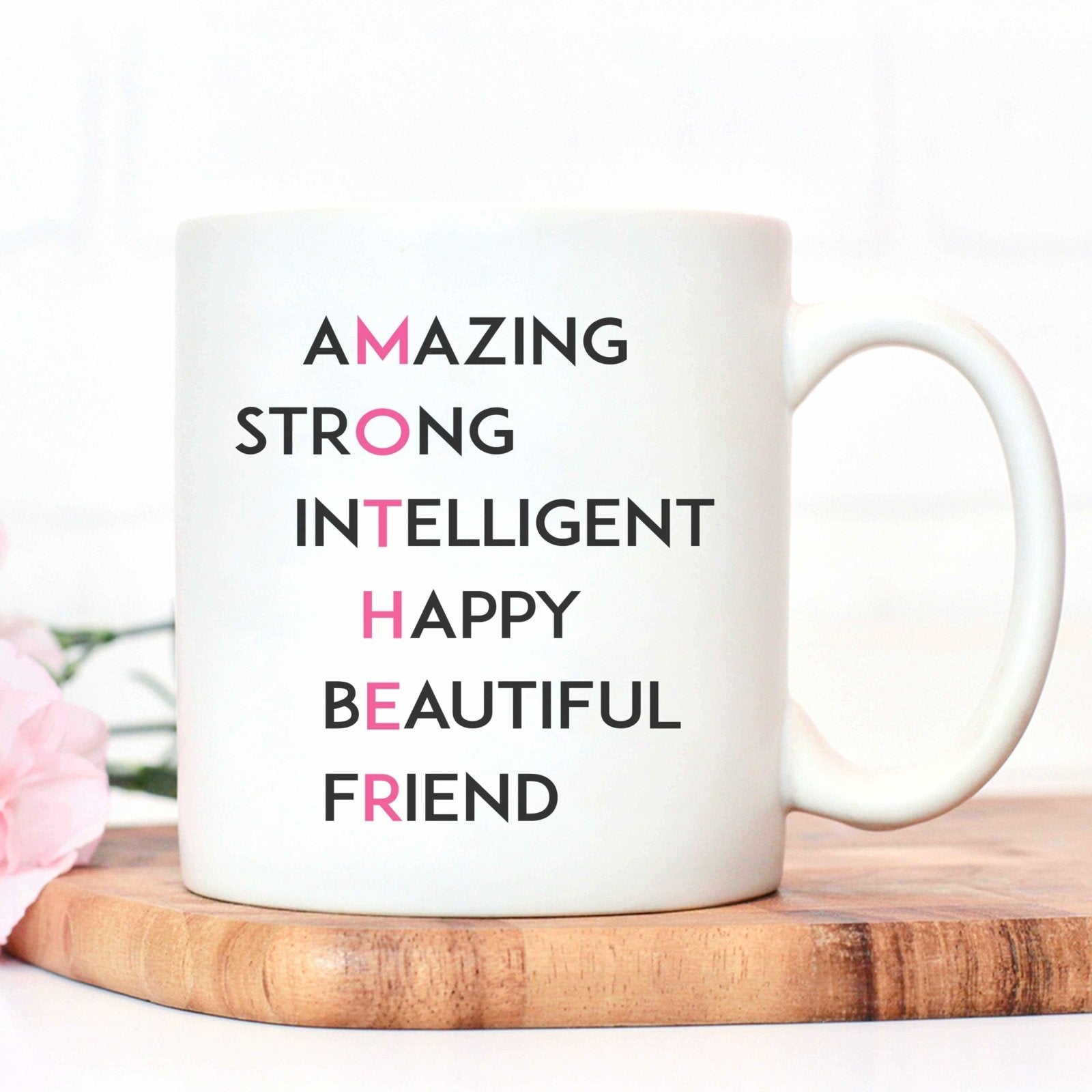 Mother Acronym Mug - The Gifted Panda