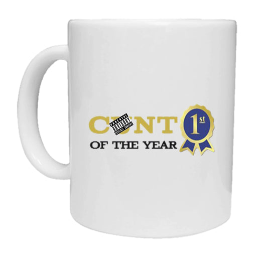 C*nt Of The Year Award Mug