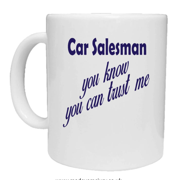 Car Salesman Mug