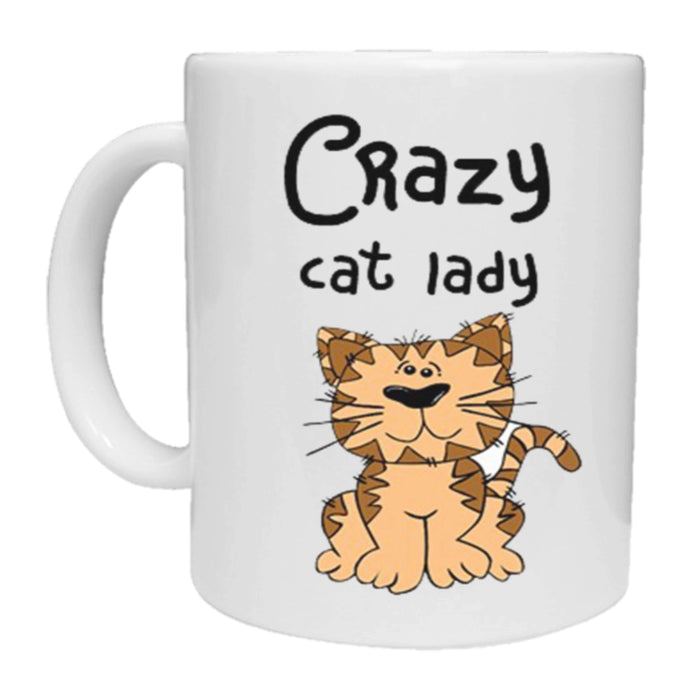 Crazy Cat Lady Novelty Mug