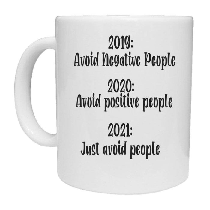 Just Avoid People Mug