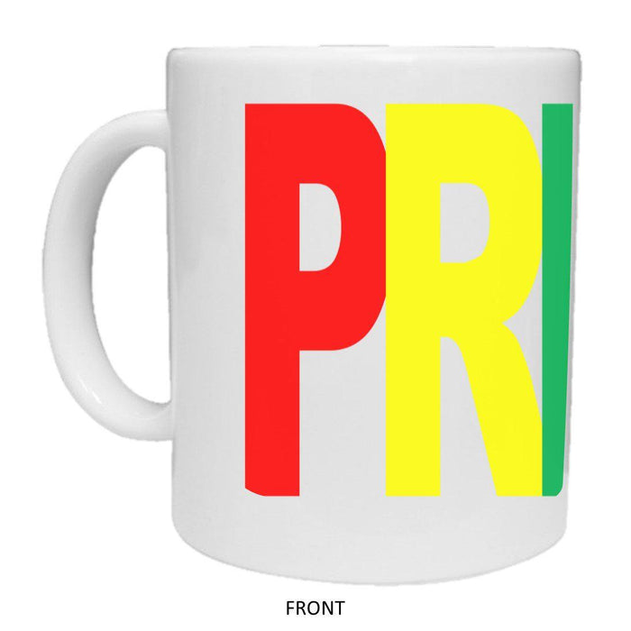 LGBTQ "PRIDE" Rainbow Wrap Around Mug