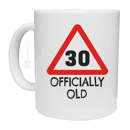 Officially Old Birthday Mug